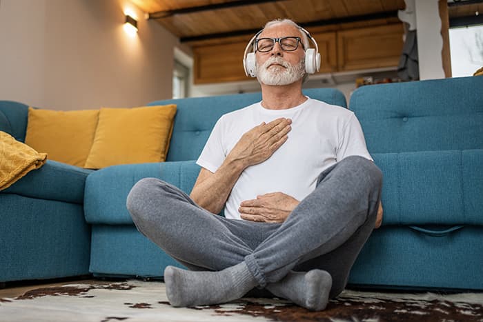 Easy Breathing Exercises For Older Adults - Image